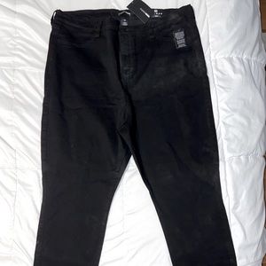 Fashion Nova High Rise Size 20 Black Jeans